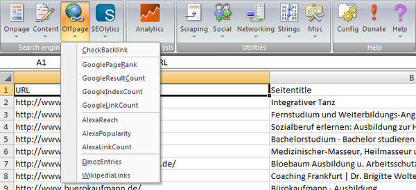 sorted with SeoTools for Excel